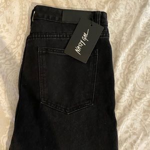 Nasty gal high waisted black jeans